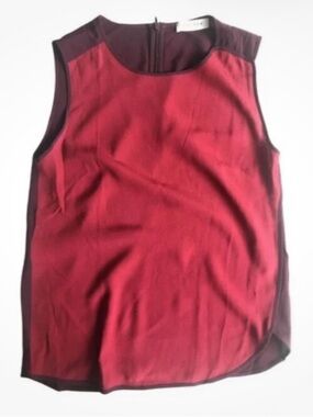 Sandro Paris 2 color sleeveless tank, size 8